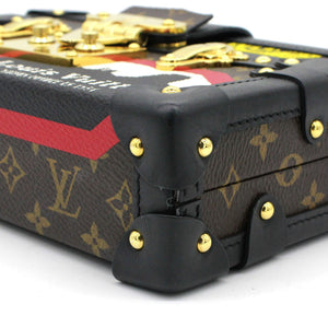 Limited Edition Leather World Tour Petite Malle Bag