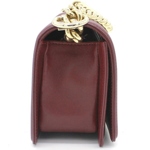 Le Boy Flap Bag Quilted Lambskin Small