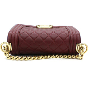 Le Boy Flap Bag Quilted Lambskin Small