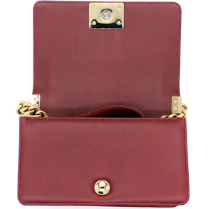 Le Boy Flap Bag Quilted Lambskin Small