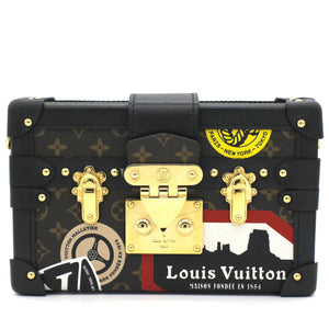 Limited Edition Leather World Tour Petite Malle Bag