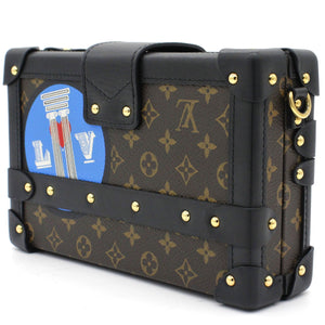 Limited Edition Leather World Tour Petite Malle Bag