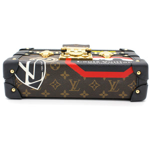 Limited Edition Leather World Tour Petite Malle Bag