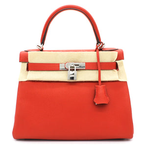 Géranuim Togo Leather Kelly 28