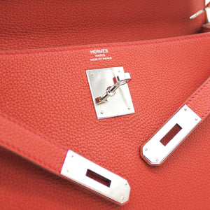 Géranuim Togo Leather Kelly 28