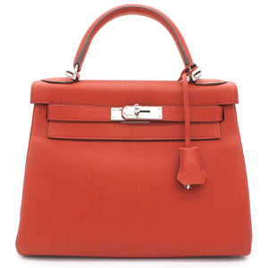 Géranuim Togo Leather Kelly 28
