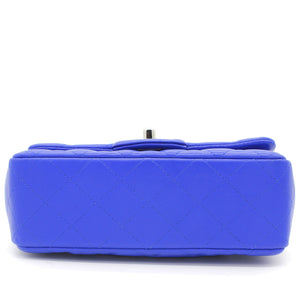 Classic Flap Mini Lambskin Blue