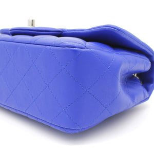 Classic Flap Mini Lambskin Blue