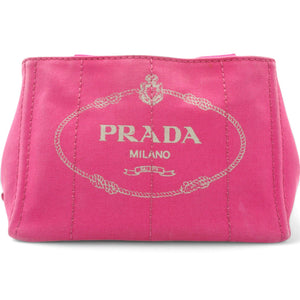 Canapa Logo Tote Fuxia Red