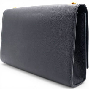 Black Leather Small Kate Shoulder Bag
