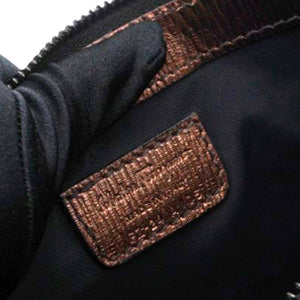 Revival Meta Wristlet Leather Clutch