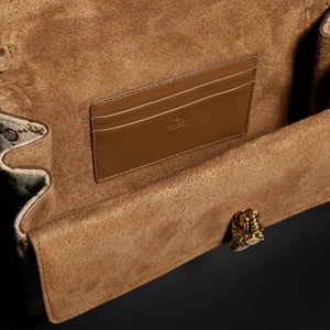 Gucci Dionysus Small Shoulder Bag GG Canvas - sand and brown GG canvas