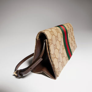 Gucci GG Small Pouch With Strap And Web