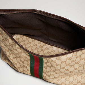 Gucci GG Large Shoulder Bag With Web