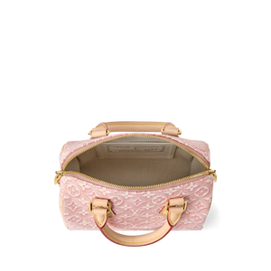LOUIS VUITTON Speedy Bandoulière 20 Monogram Emblème Rose Ruban Other Monogram Canvas