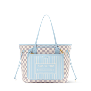 Louis Vuitton Damier Azur Neverfull mm Tote Bag