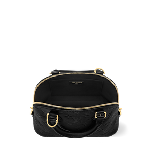 Louis Vuitton Black Monogram Empreinte Leather Neo Alma BB