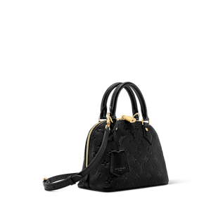Louis Vuitton Black Monogram Empreinte Leather Neo Alma BB