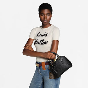 Louis Vuitton Black Monogram Empreinte Leather Neo Alma BB