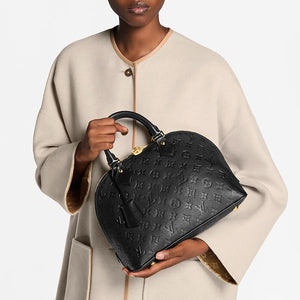 Louis Vuitton Black Monogram Empreinte Leather Neo Alma PM