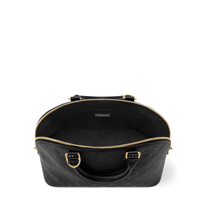 Louis Vuitton Black Monogram Empreinte Leather Neo Alma PM