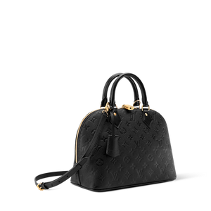 Louis Vuitton Black Monogram Empreinte Leather Neo Alma PM