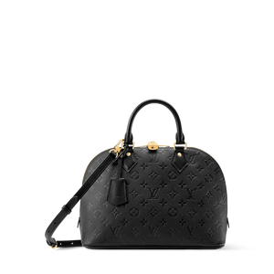 Louis Vuitton Black Monogram Empreinte Leather Neo Alma PM