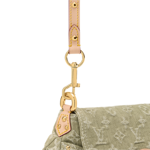 Louis Vuitton Sunset Monogram Denim Khaki Green