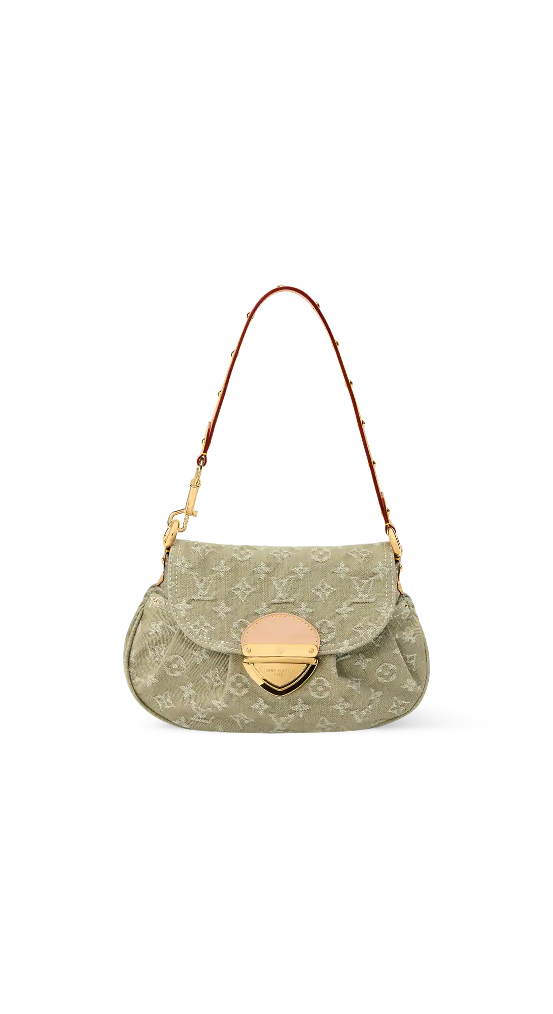 Louis Vuitton Sunset Monogram Denim Khaki Green