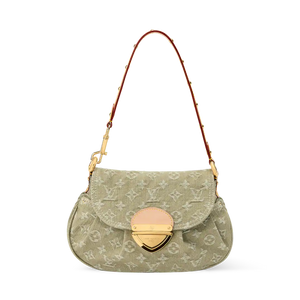 Louis Vuitton Sunset Monogram Denim Khaki Green