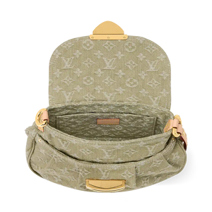 Louis Vuitton Sunset Monogram Denim Khaki Green