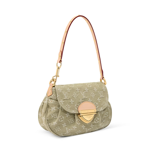 Louis Vuitton Sunset Monogram Denim Khaki Green