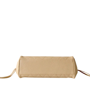 Grained Calfskin Stitched Urban Essentials Small Shopping Bag