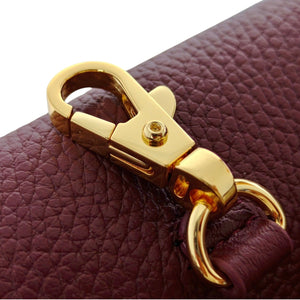 Grained Calfskin Stitched Urban Essentials Small Shopping Bag