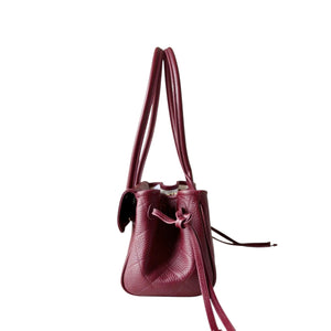 Grained Calfskin Stitched Urban Essentials Small Shopping Bag