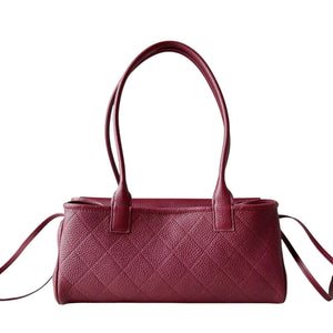 Grained Calfskin Stitched Urban Essentials Small Shopping Bag