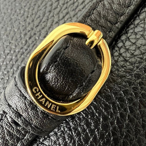 Souplissimo Maxi Flap Bag in Grained Calfskin Leather