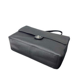 Souplissimo Maxi Flap Bag in Grained Calfskin Leather