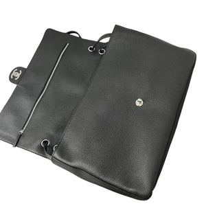 Souplissimo Maxi Flap Bag in Grained Calfskin Leather