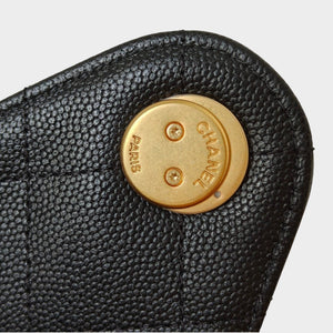 25 Quilted Leather Drawstring Handbag