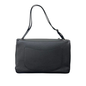 Souplissimo Maxi Flap Bag in Grained Calfskin Leather