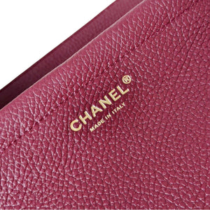 Grained Calfskin Stitched Urban Essentials Small Shopping Bag