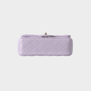 Classic Mini Quilted Leather Rectangular Flap Bag