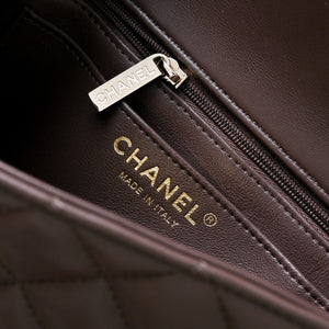Classic Mini Quilted Leather Rectangular Flap Bag.