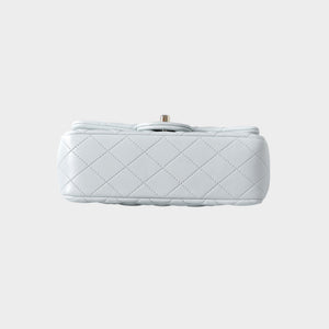 Classic Mini Quilted Leather Rectangular Flap Bag