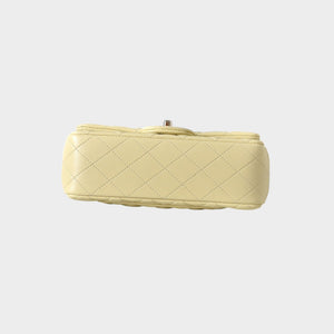 Classic Mini Quilted Leather Rectangular Flap Bag