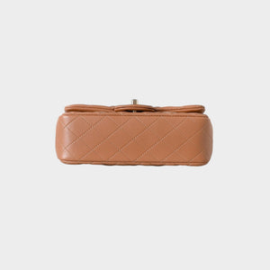 Classic Mini Quilted Leather Rectangular Flap Bag