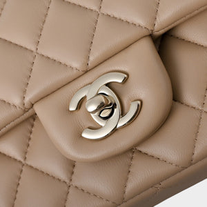 Classic Mini Quilted Leather Rectangular Flap Bag