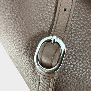 Souplissimo Maxi Flap Bag in Grained Calfskin Leather