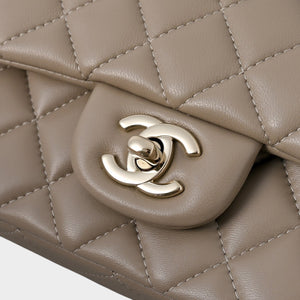 Classic Mini Quilted Leather Rectangular Flap Bag.